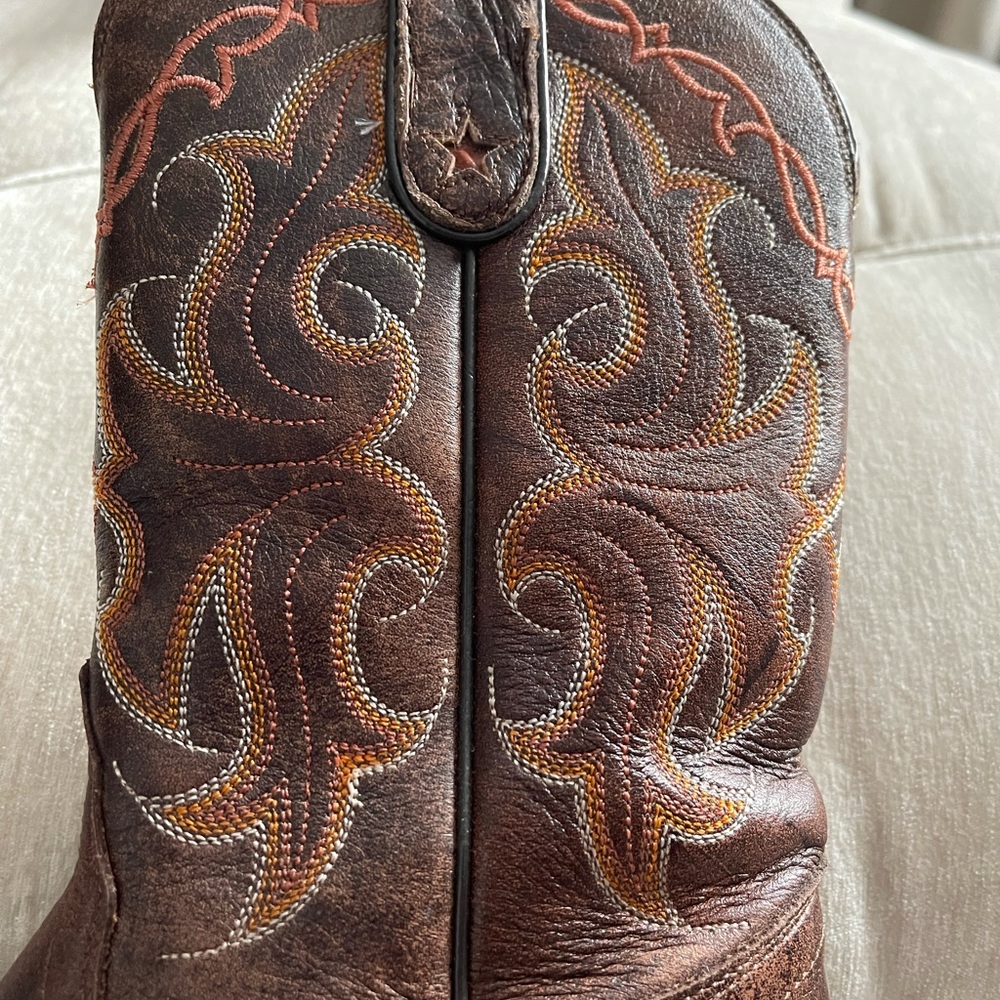 Tony Lama Snip Toe Boot. Size 5b - image 2